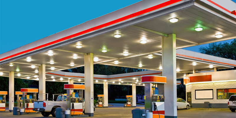 gas station -3
